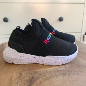 Reebok Toddler Girls Size 7 Sneakers Shoes Black Colorful Lightweight